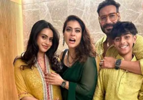 Kajol and Nysa Devgan during a public appearance, symbolizing mother-daughter bond